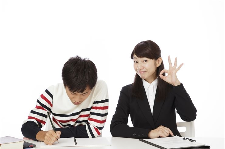 女教師指導
